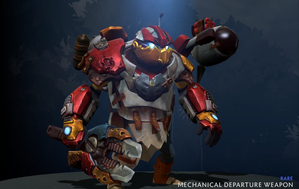 Mechanical departure clockwerk