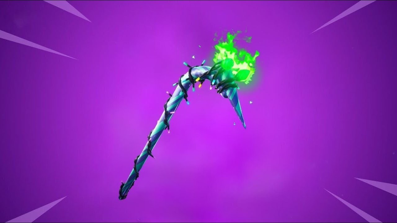 Minty pickaxe
