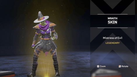 Mistress of evil apex wraith