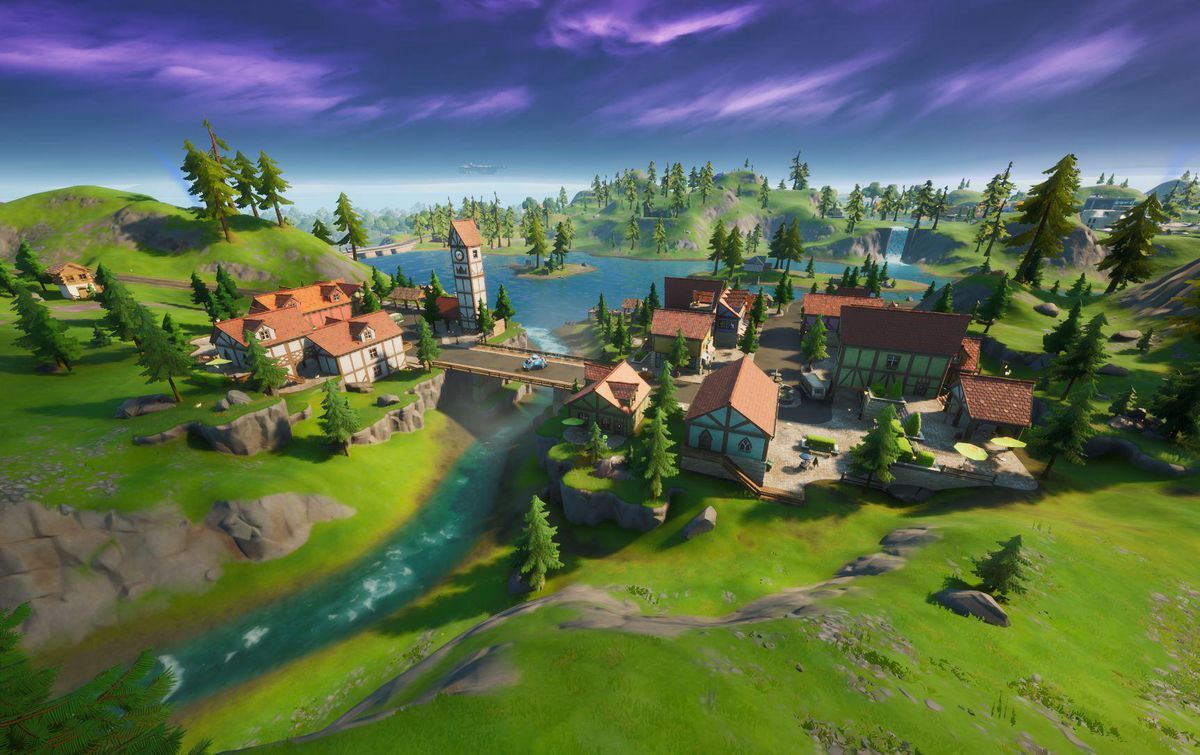 Misty meadows Fortnite landing spots