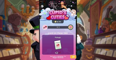 Monopoly go cupid cuties event