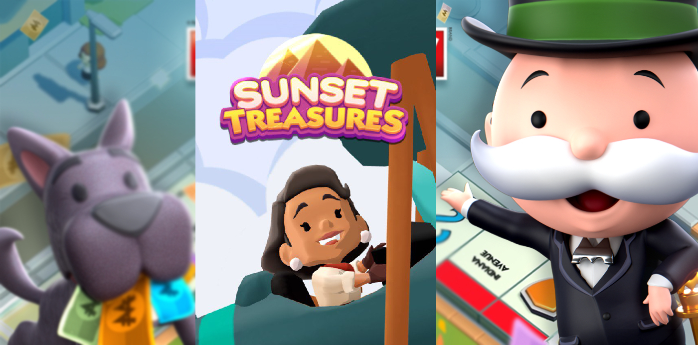 Monopoly go sunset treasures event