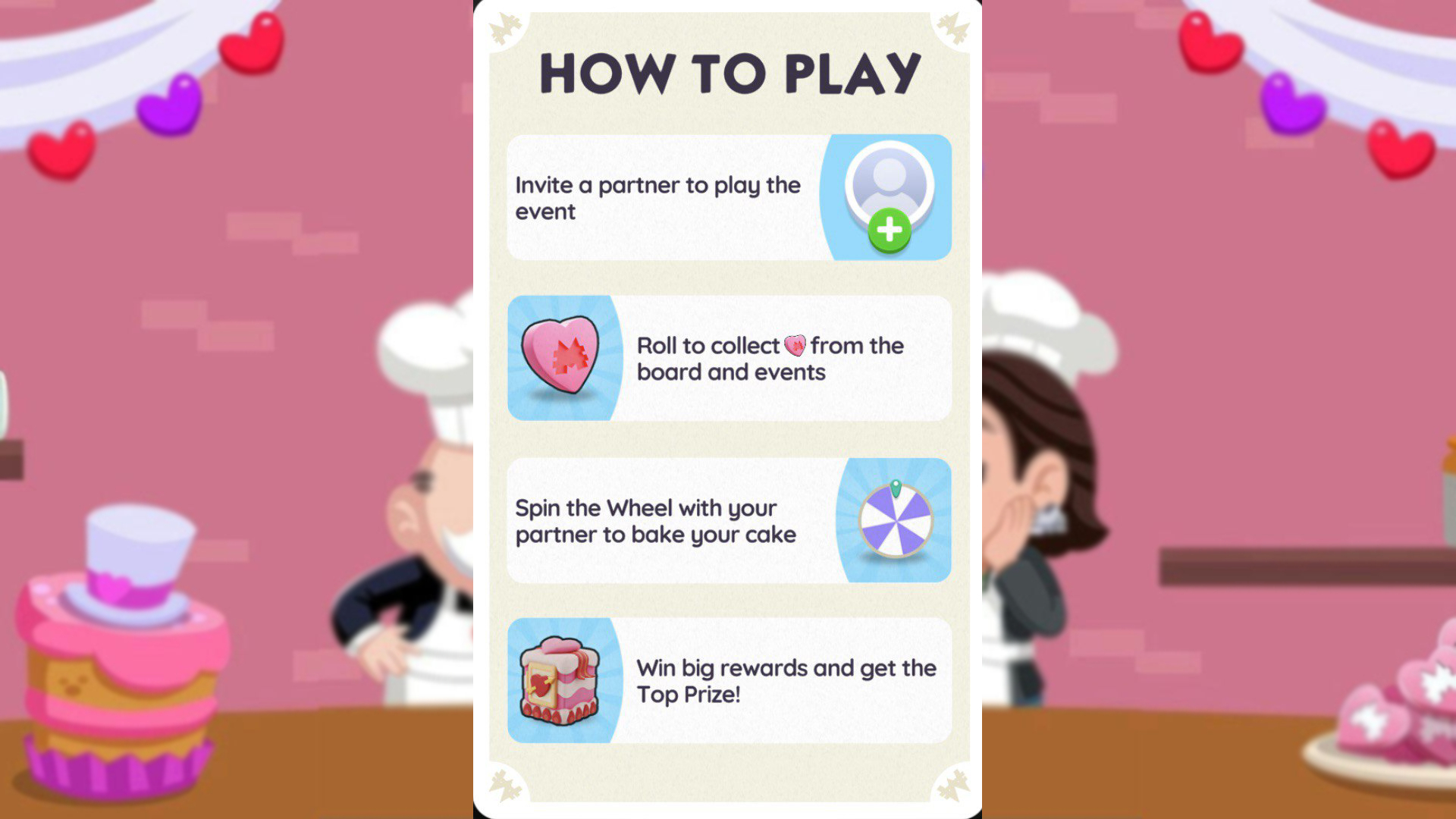 Monopoly Go Valentines Partners Event Rewards Milestones