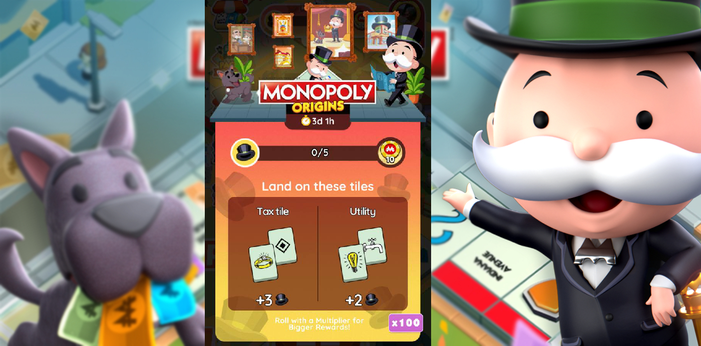 Monopoly Go monopoly origins rewards