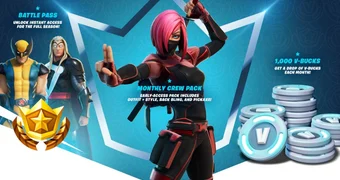 Monthly crew pack fortnite