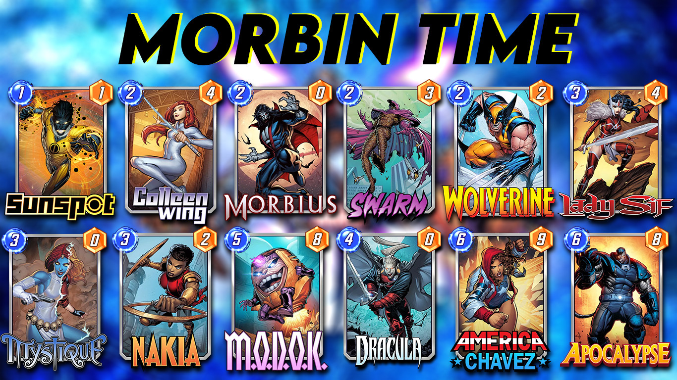 Morbin Time card profile. | © Marvel