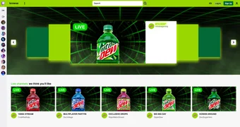 Mountain dew raid promo screenshot