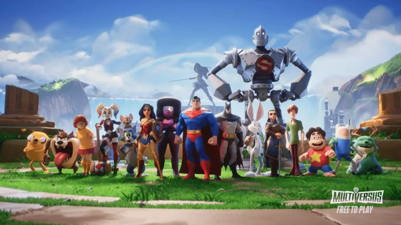 All MultiVersus Characters standing together