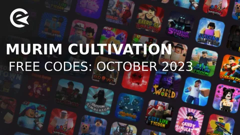 Murim cultivation codes october 2023