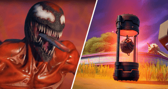 Mythische Carnage Venom Symbionten in Fortnite