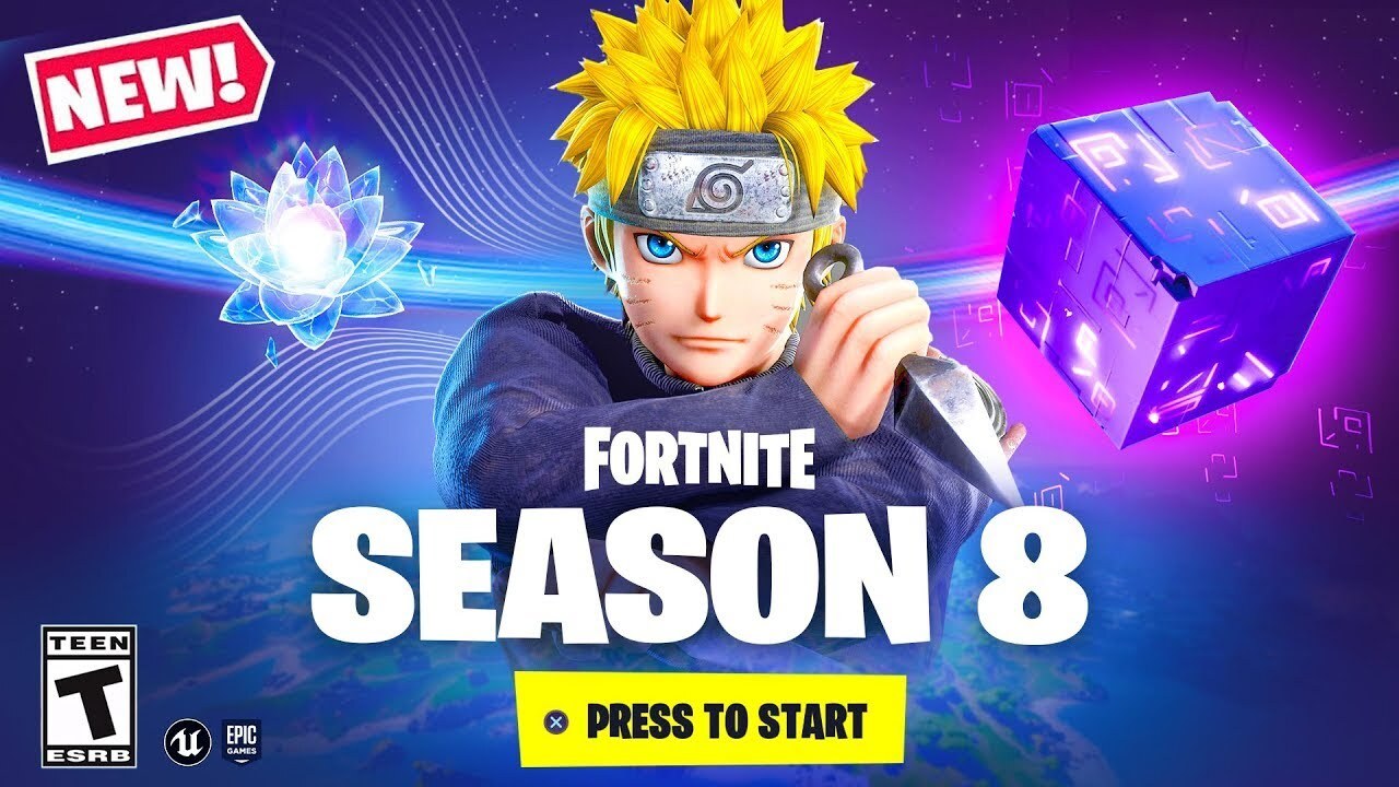 Naruto fortnite season 8 release date