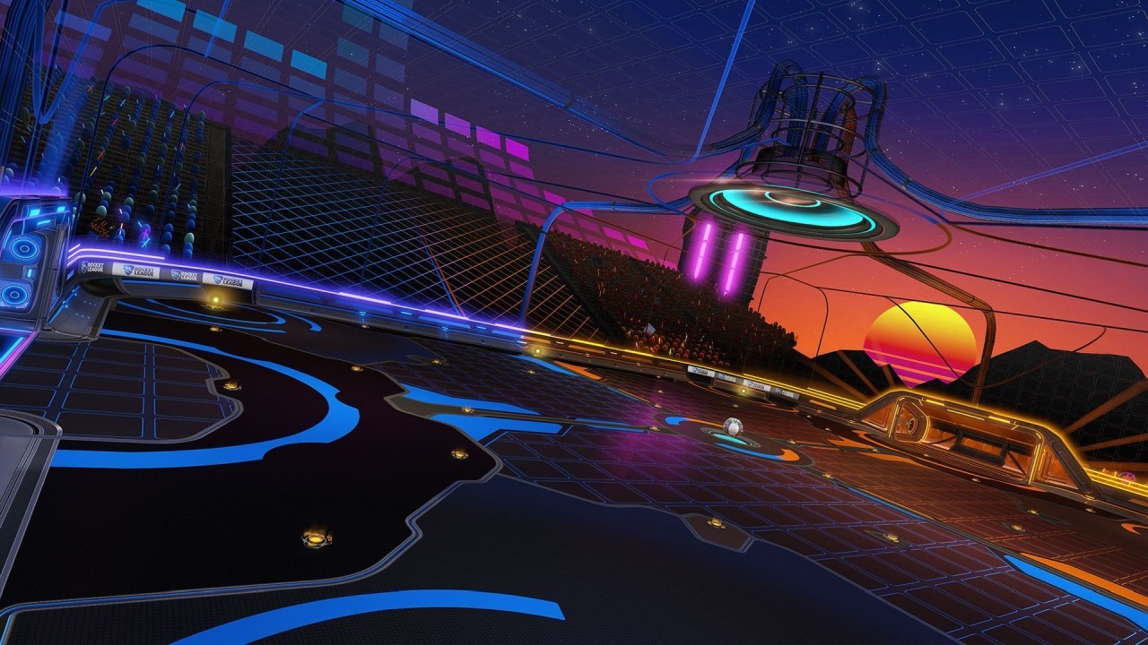 Rocket League Season 2 Neon Fields Arena