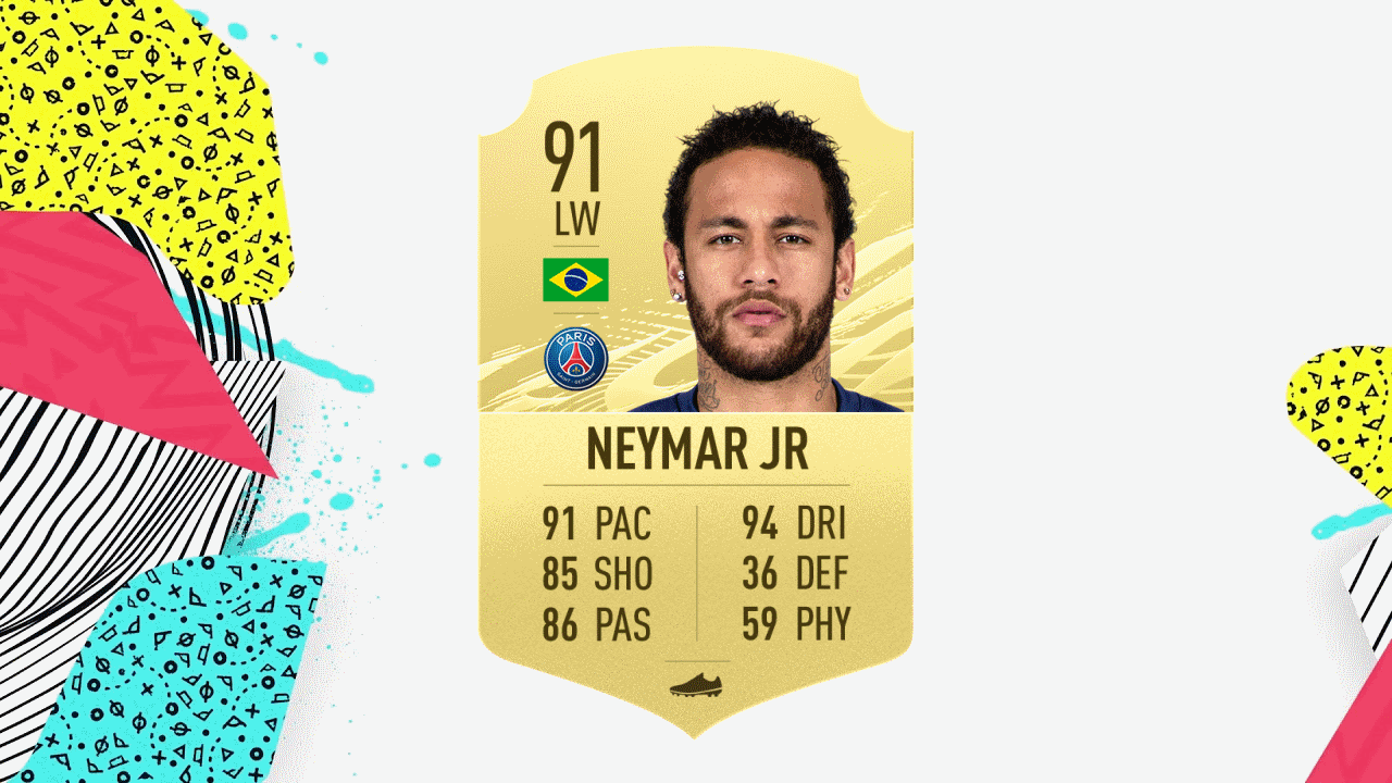 Neymar fifa 21 card
