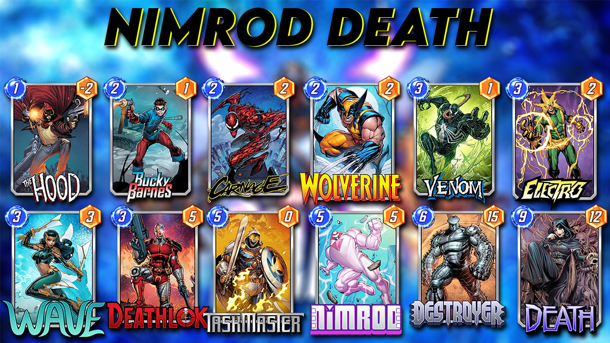 Nimrod Death deck profile. | © Marvel / Second Dinner