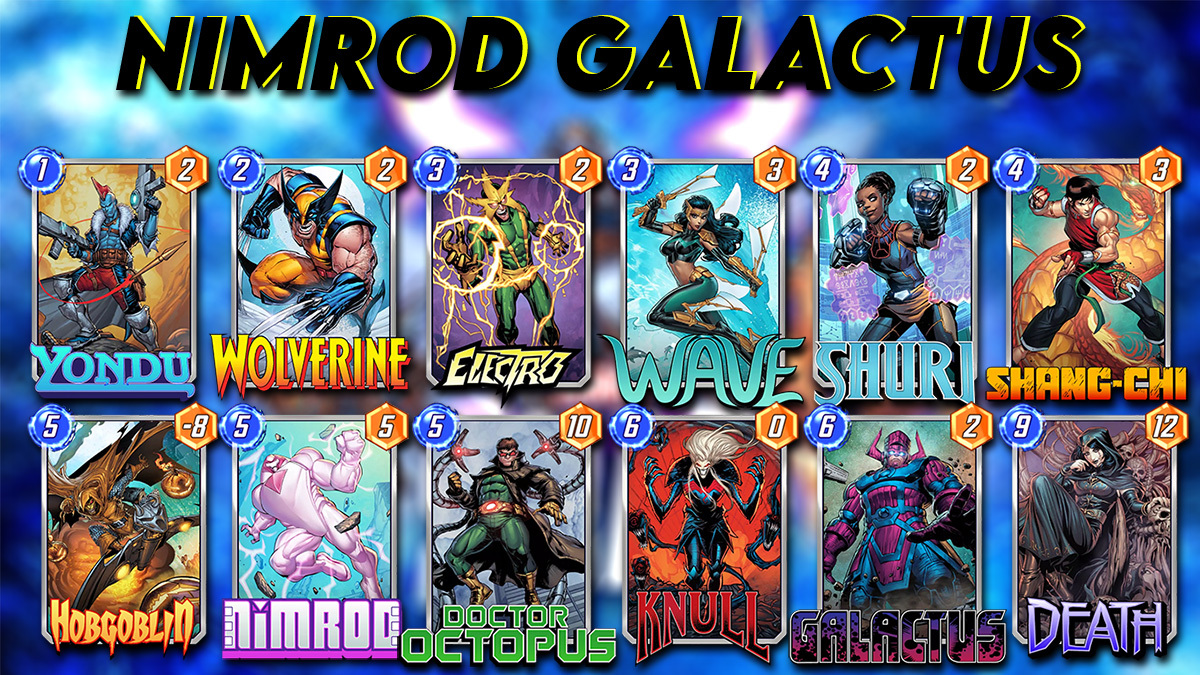 Nimrod Galactus deck profile. | © Marvel / Second Dinner