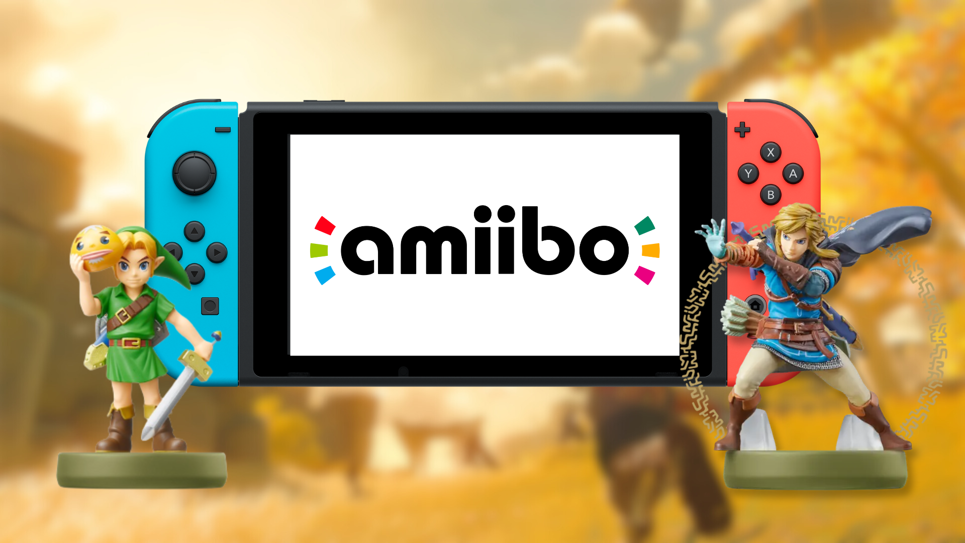 Scanning amiibo on Nintendo Switch