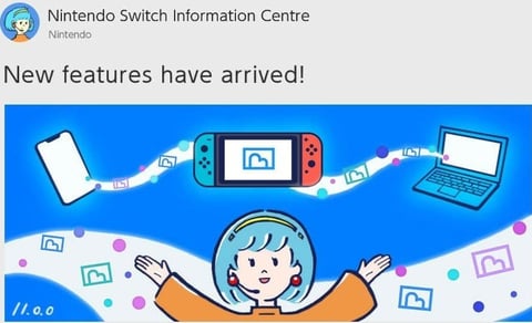 Nintendo switch update