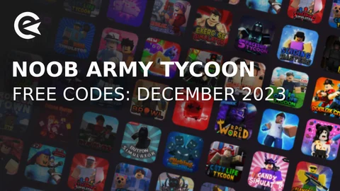 Noob army tycoon codes december