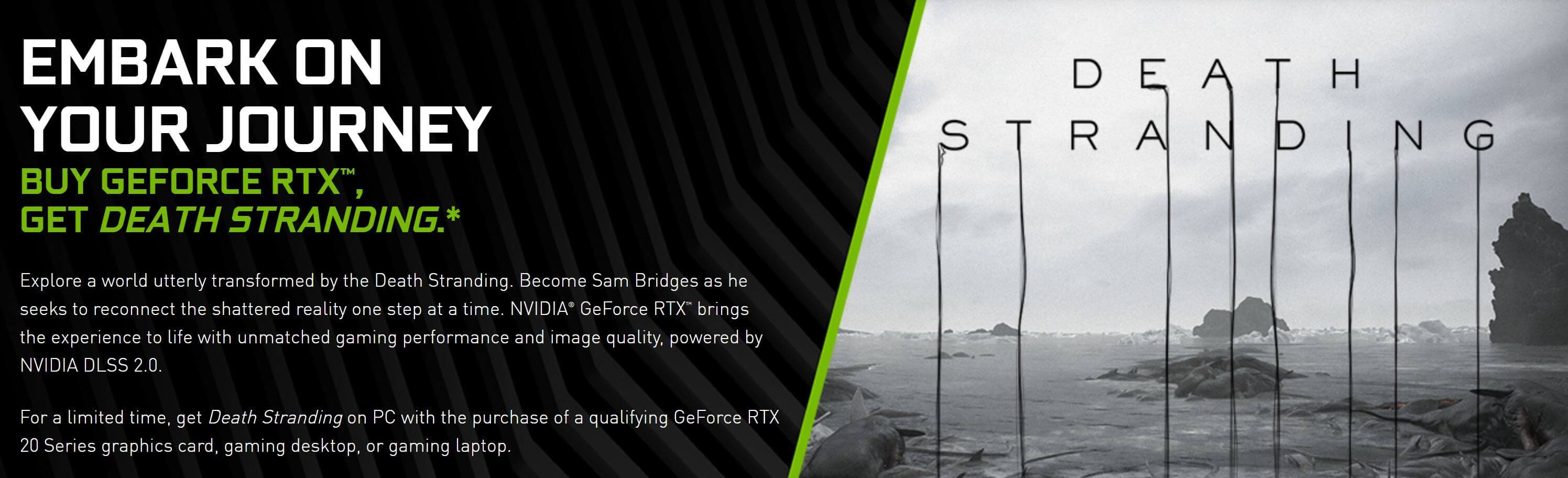 Nvidia Death Stranding Promo