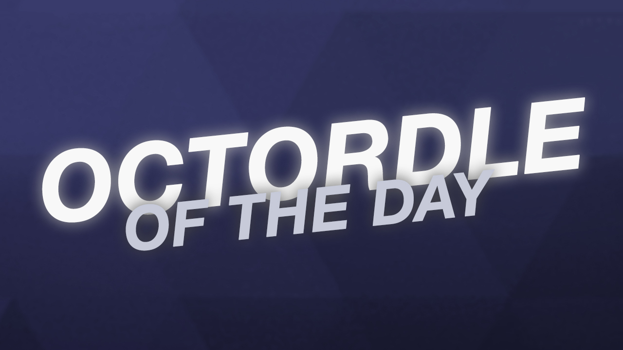 Octordle of the day 1