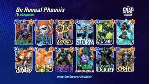 On reveal phoenix