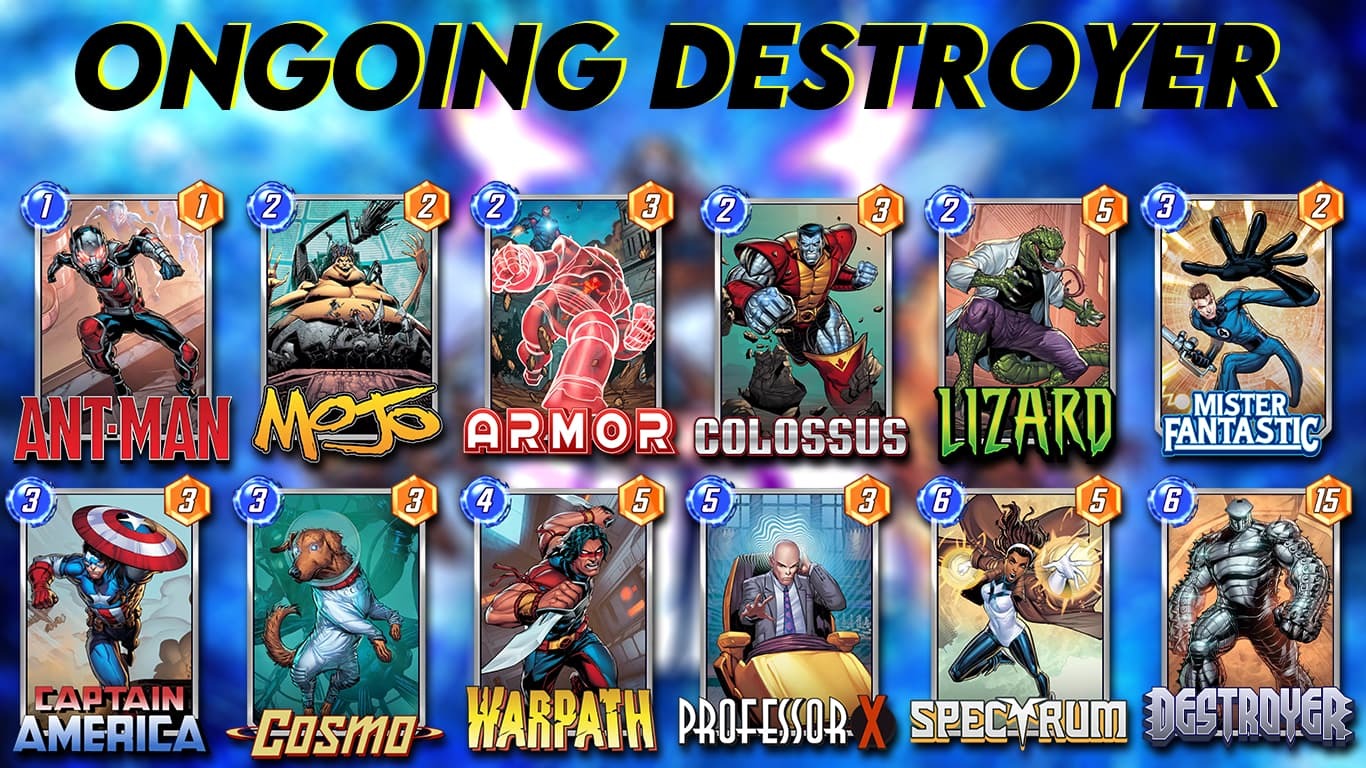 Ongoing destroyer