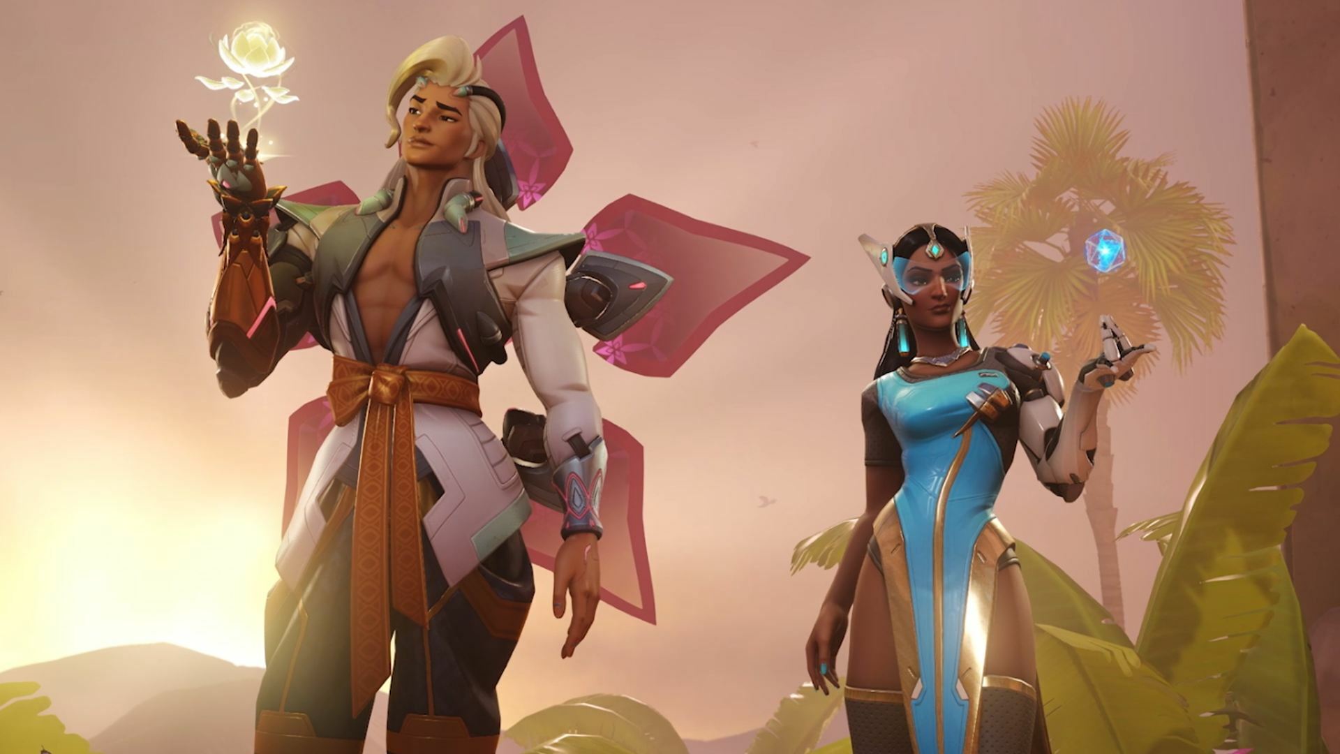 Overwatch 2 Lifeweaver and Symmetra