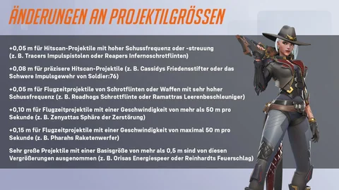 Overwatch 2 projectiles deutsch