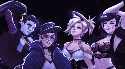 Overwatch and league of legends