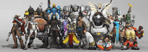 Overwatch heroes