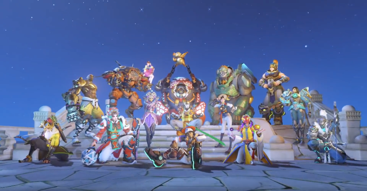 Overwatch lunar new year skins