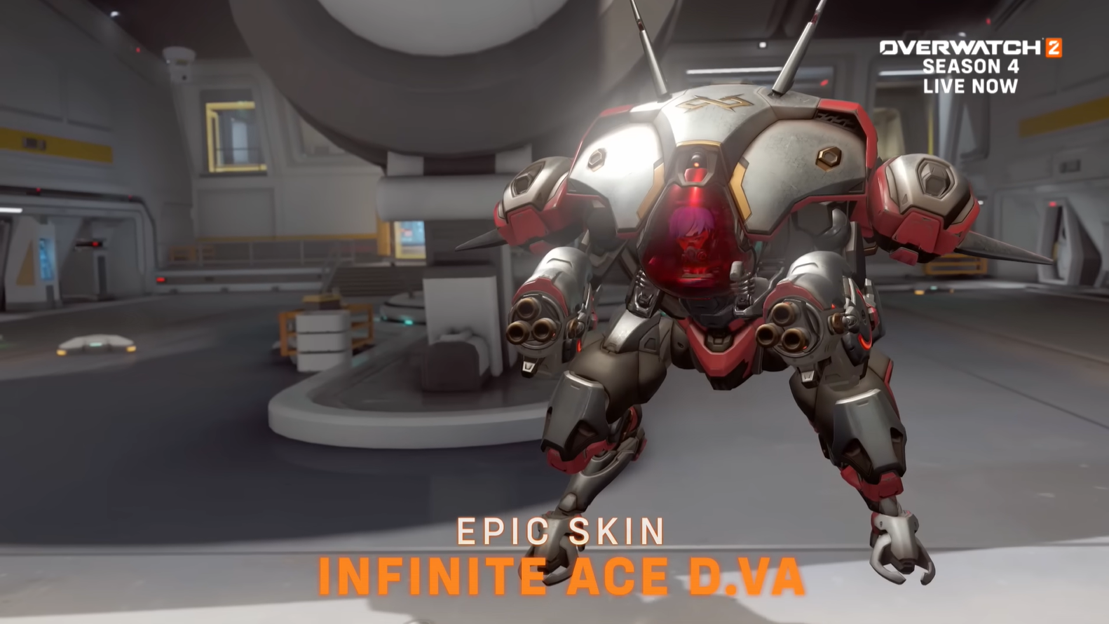 Overwatch 2 Epic Infinite Ace D.Va skin