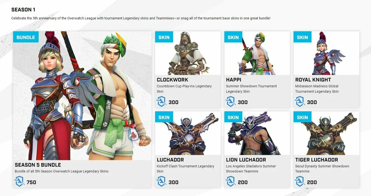 overwatch league tokens