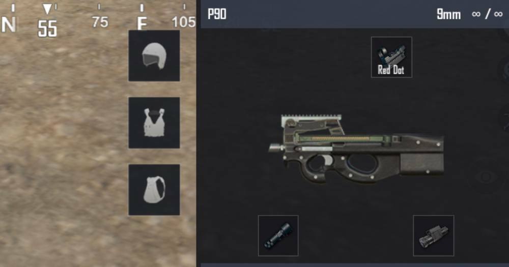 p90 loadout pubg mobile