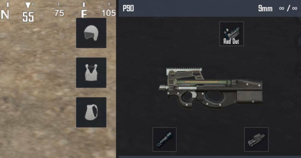 P90 loadout pubg mobile