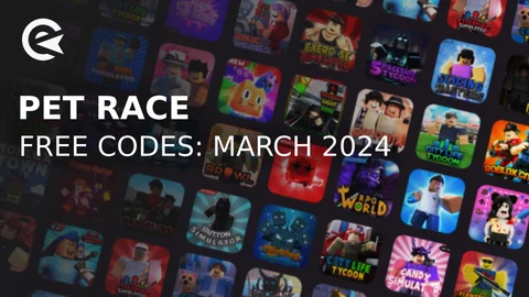 Pet race codes march 2024