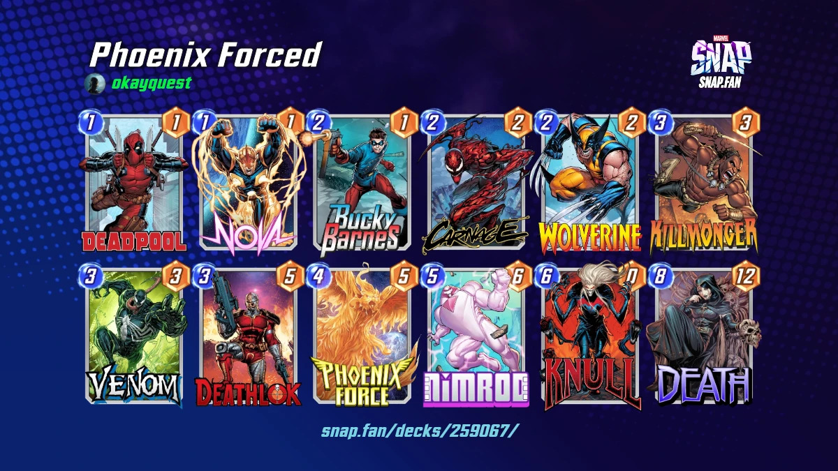 Phoenix Force deck