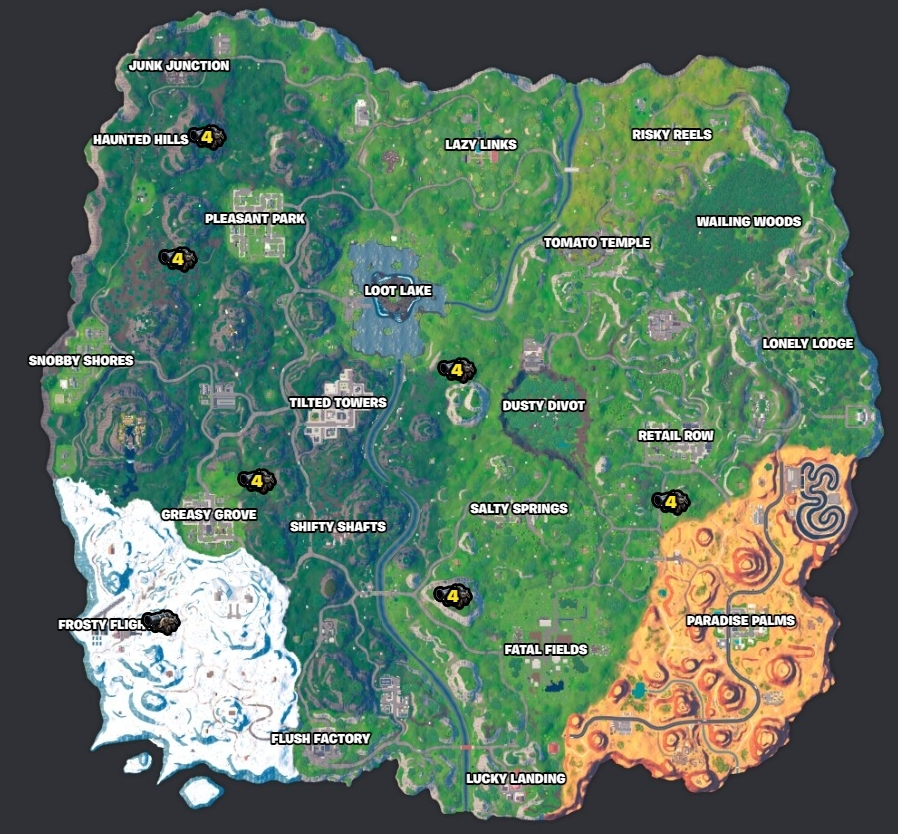 Pirate cannon locations fortnite og