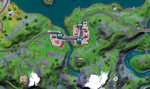 Place warning signs misty meadows fortnite season 7