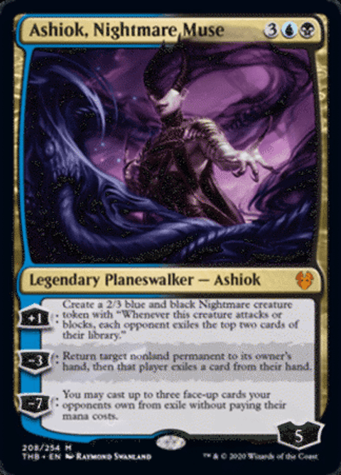 Planeswalker legendary ashiok mtga