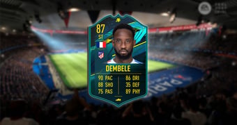 Player moments moussa dembele