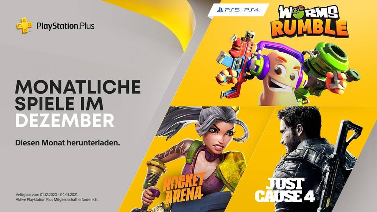 Playstation plus dezember 2020
