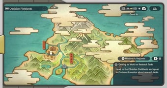 Pokemon arceus open world map