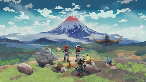 Pokemon legends arceus open world