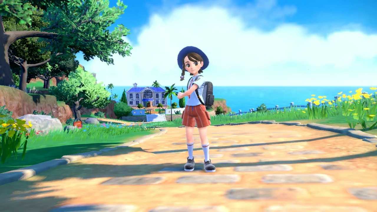 Main character in Pokémon Scarlet and Violet