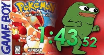 Pokemon speedrun spliced