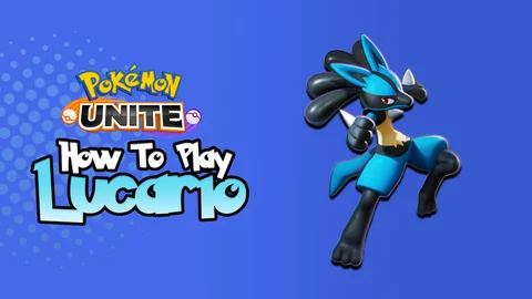 Pokemon unite how to play lucario