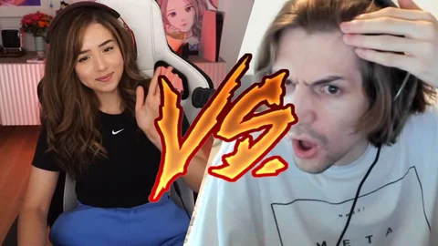 Pokimane xqc versus