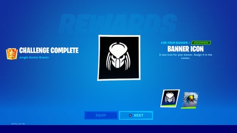 Predator banner fortnite