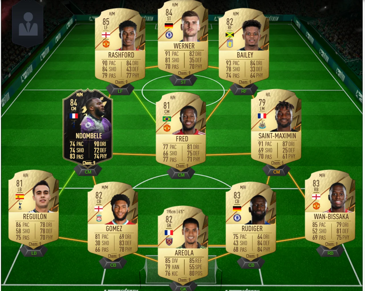 FIFA 22 60k team